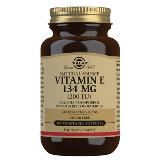 Solgar Vitamin E 134 mg (100 kaps)