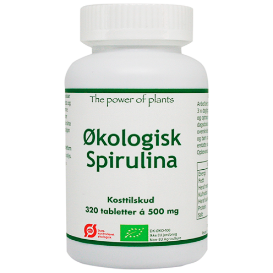 Spirulina Ø (320 tabletter)