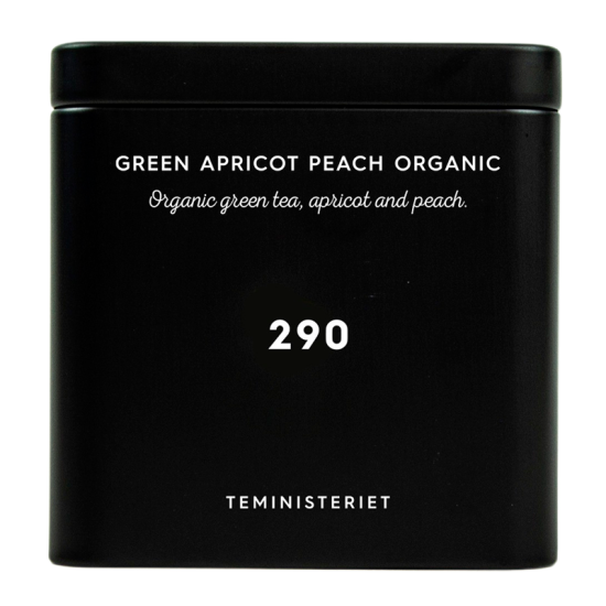 Teministeriet 290 Green Apricot Peach Organic Tin (100 g)