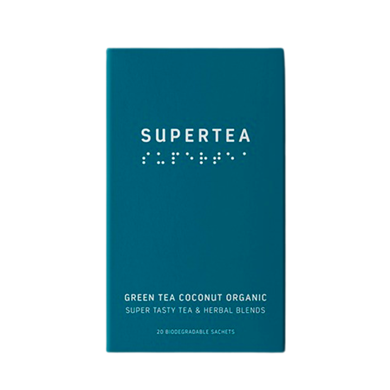 Teministeriet Supertea Green Tea Coconut Organic (20 breve)