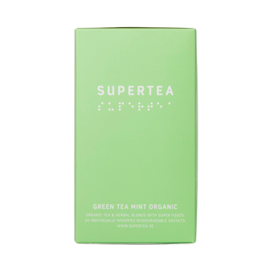 Teministeriet Supertea Green Tea Mint Organic (20 breve)