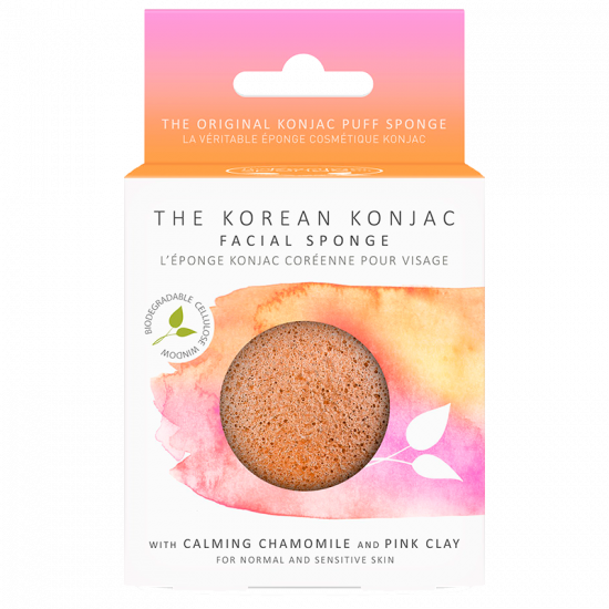 The Konjac Sponge Premium Calming Chamomile (1 stk)