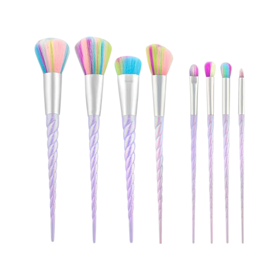 tools for beauty unicorn make-up brush set 8 pcs.