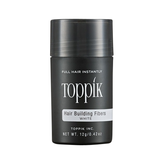 toppik hair building fibers white 12 g.