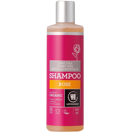 Urtekram Rose Shampoo (tørt hår) 250 ml.