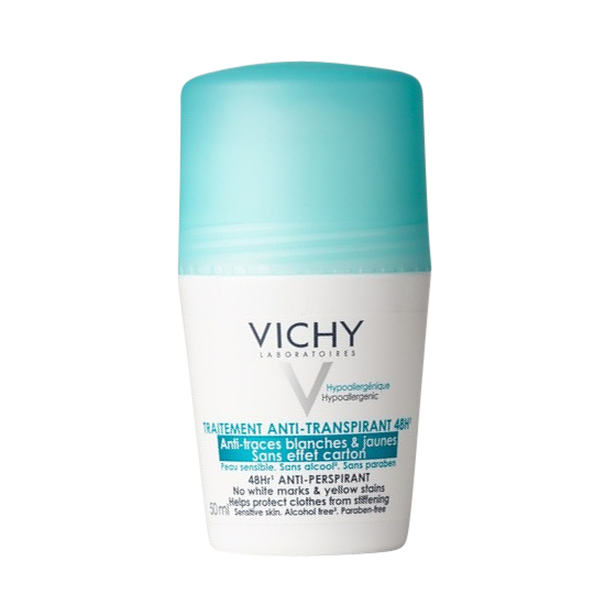 vichy 48h anti-trace anti-perspirant roll-on 50 ml.
