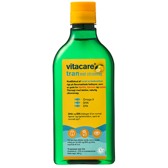 VitaCare Levertran Med Citrus (375 ml)