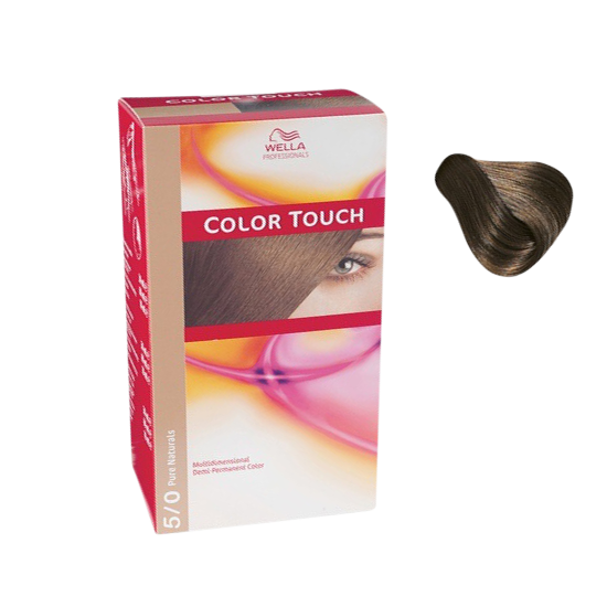 wella color touch light brown 5 0 100 ml