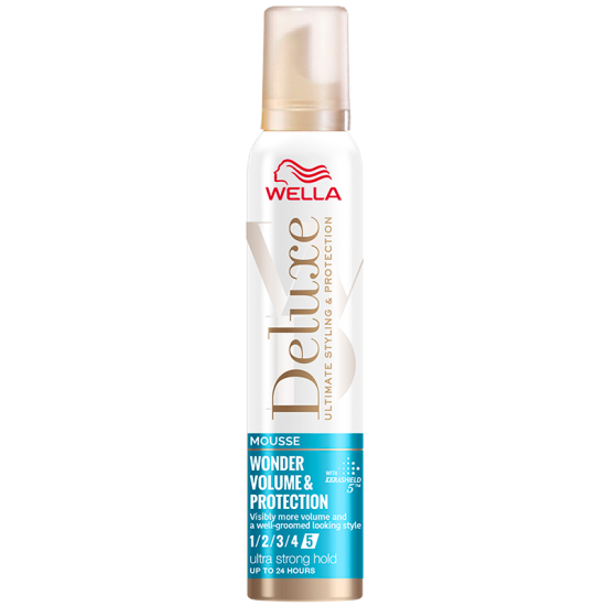Wella Deluxe Ultra Strong Mousse Protect (200 ml)