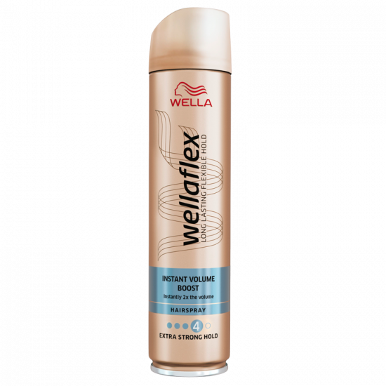 Wella Wellaflex Instant Volume Boost Extra Strong Hairspray (250 ml)