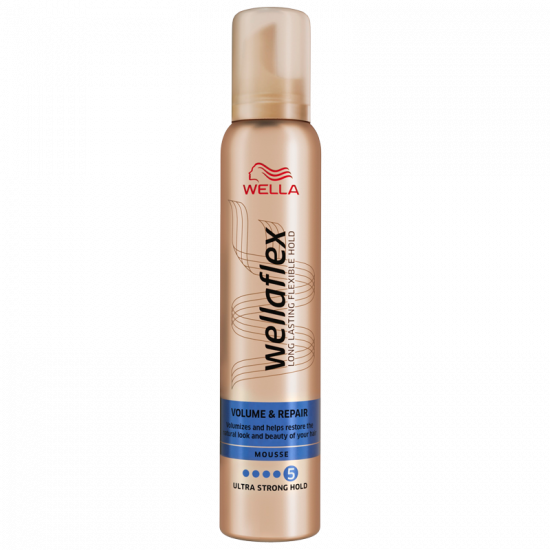 Wella Wellaflex Volume & Repair Ultra Strong Mousse (250 ml)