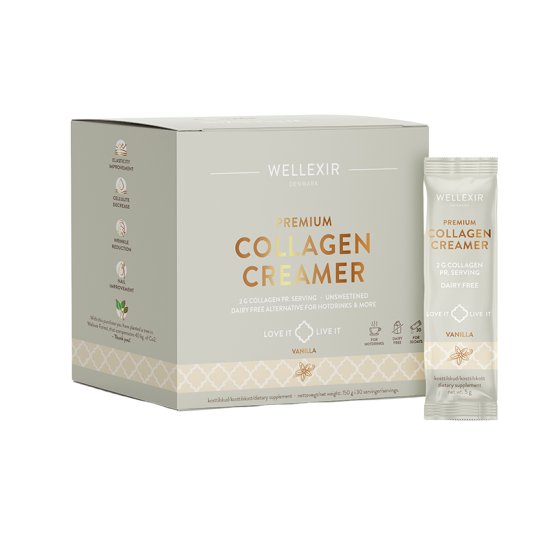 Wellexir Premium Collagen Creamer Vanilla (30 stk)