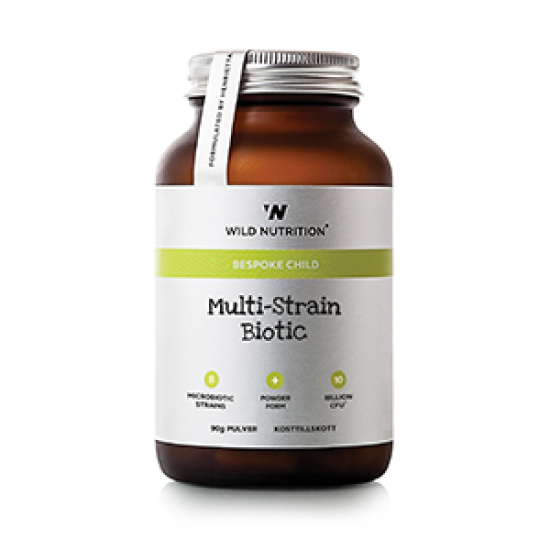 Wild Nutrition Food-Grown Multi Strain Biotic Børn (90 g)
