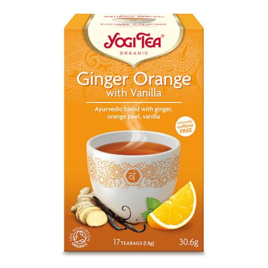 Yogi Tea Ginger orange with vanilla Ø