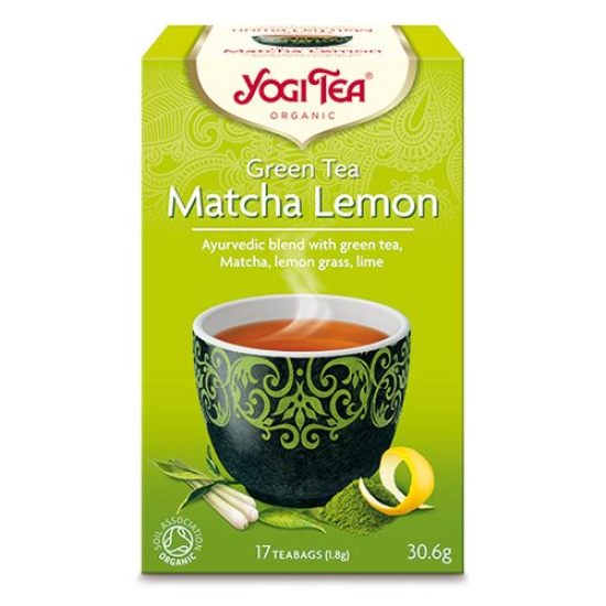 Yogi Tea Green tea Ø matcha lemon organic