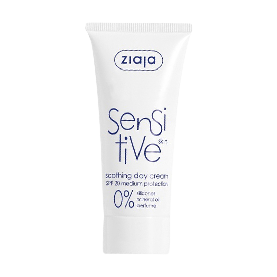 ziaja sensitive skin soothing day cream 50 ml.
