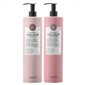 Maria Nila Luminous Colour Shampoo & Conditioner 2x1000 ml.
