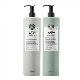 Maria Nila True Soft Shampoo & Conditioner 2x1000 ml. 