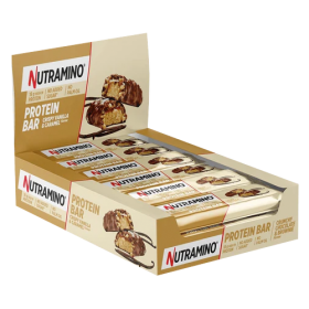 Nutramino Proteinbar Crispy Vanilla & Caramel (12 x 55 g)