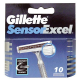 Gillette Sensor Excel barberblade (10-pak)