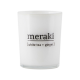 meraki scented candle white tea and ginger small