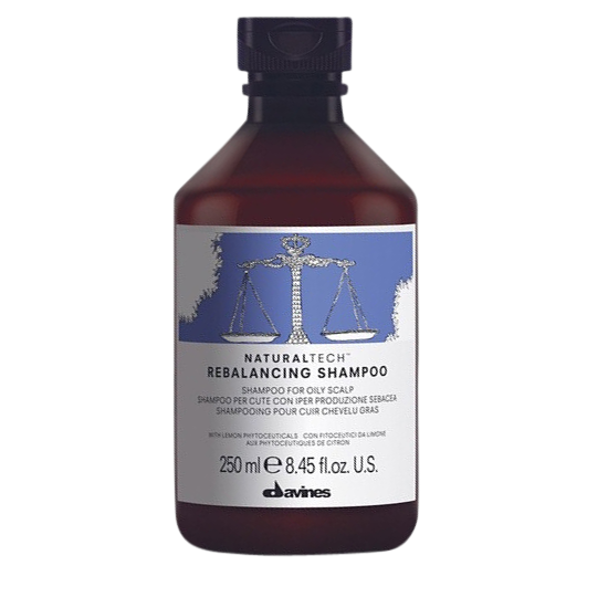 Se Davines NaturalTech Rebalancing Shampoo 250 ml. hos Well.dk
