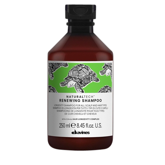 Se Davines NaturalTech Renewing Shampoo 250 ml. hos Well.dk