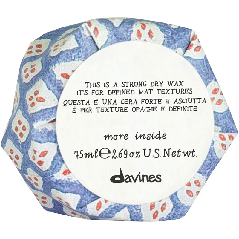 Se Davines More Inside Strong Dry Wax 75 ml. hos Well.dk