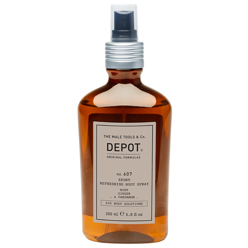 Se Depot Sport Refreshing Body Spray, No. 607, 200 ml. hos Well.dk
