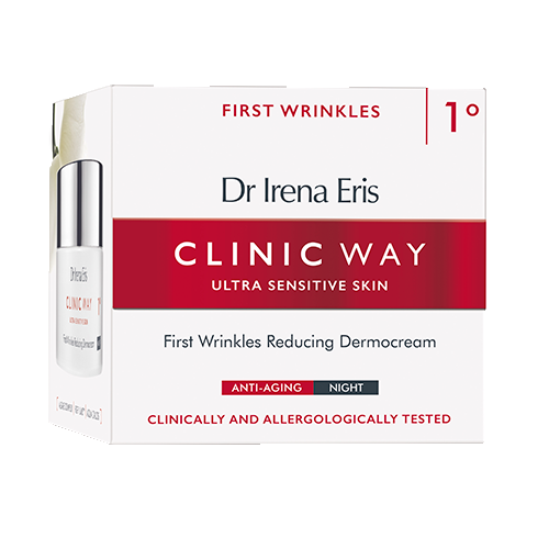 Se Dr. Irena Eris Clinic Way First Wrinkles Reducing Dermocream (50 ml) hos Well.dk