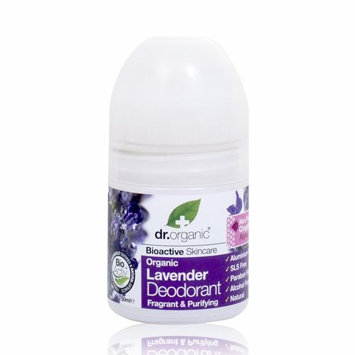 Dr. Organic Lavender Deodorant Roll-On (50 ml)