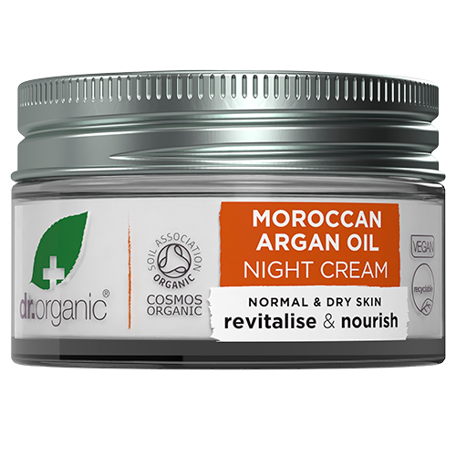 11: Dr. Organic Moroccan Argan Oil Night Cream (50 ml)