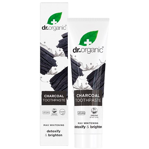 Dr. Organic Tandpasta Extra Whitening Charcoal