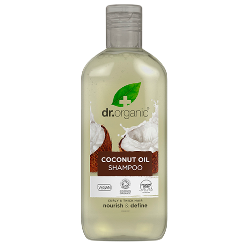 Se Dr. Organic - Økologisk Shampoo 265 Ml - Coconut Oil hos Well.dk
