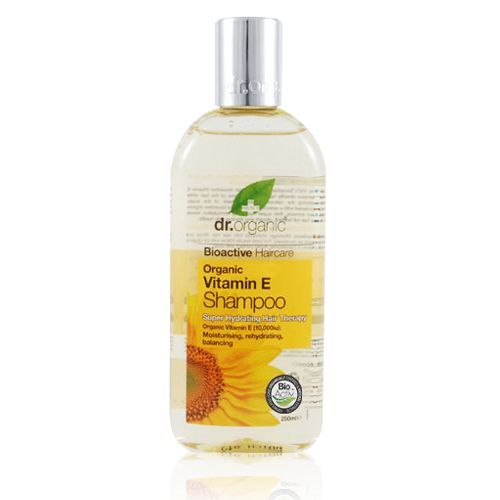 Se Dr. Organic Shampoo Vitamin E 265ml. hos Well.dk