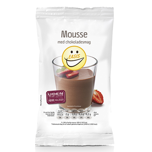 Se EASIS Chokolade Mousse 100 gr. hos Well.dk