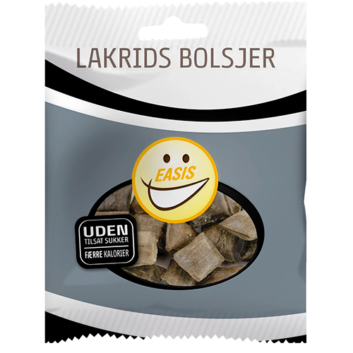 9: EASIS Lakrids Bolsjer (70 g)
