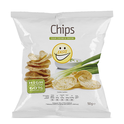Billede af EASIS Sour Cream & Onion Chips (50 gr)