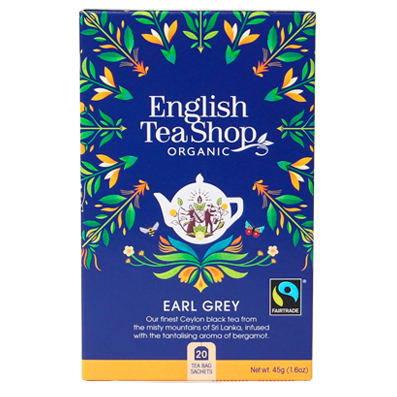 Billede af English Tea Shop Earl Grey Ø (20 breve) hos Well.dk