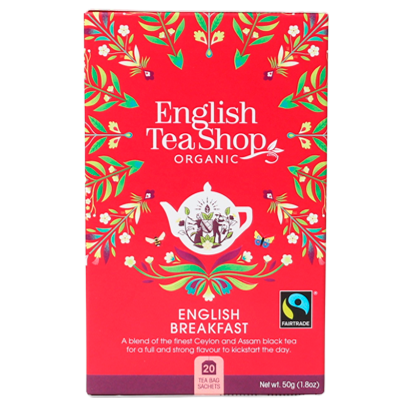 Billede af English Tea Shop English Breakfast Ø (20 breve)