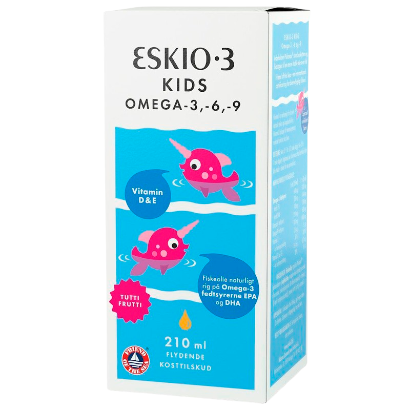 Eskio-3 Kids Omega 3-6-9 Tutti-Frutti (210 ml)