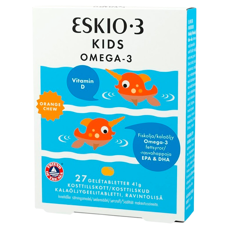 ESKIO-3 Kids Omega 3 Chewable (27 tabl)