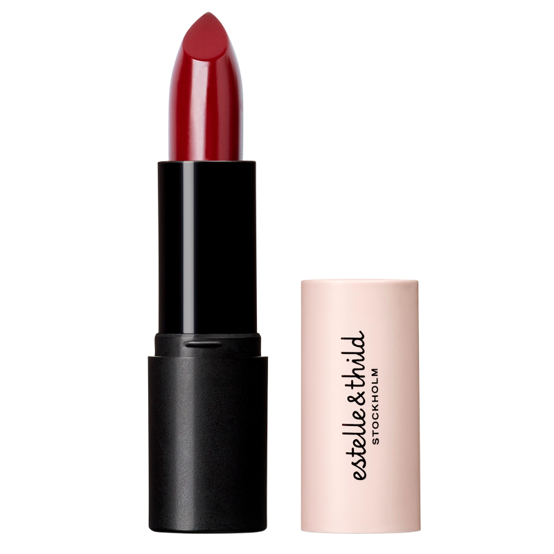 Se Estelle & Thild BioMineral Cream Lipstick Rouge Blossom (4,5 g) hos Well.dk