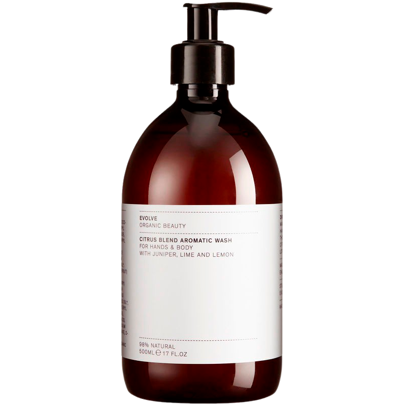 Billede af Evolve Organic Beauty Citrus Blend Aromatic Wash - Economy Size 500 ml.