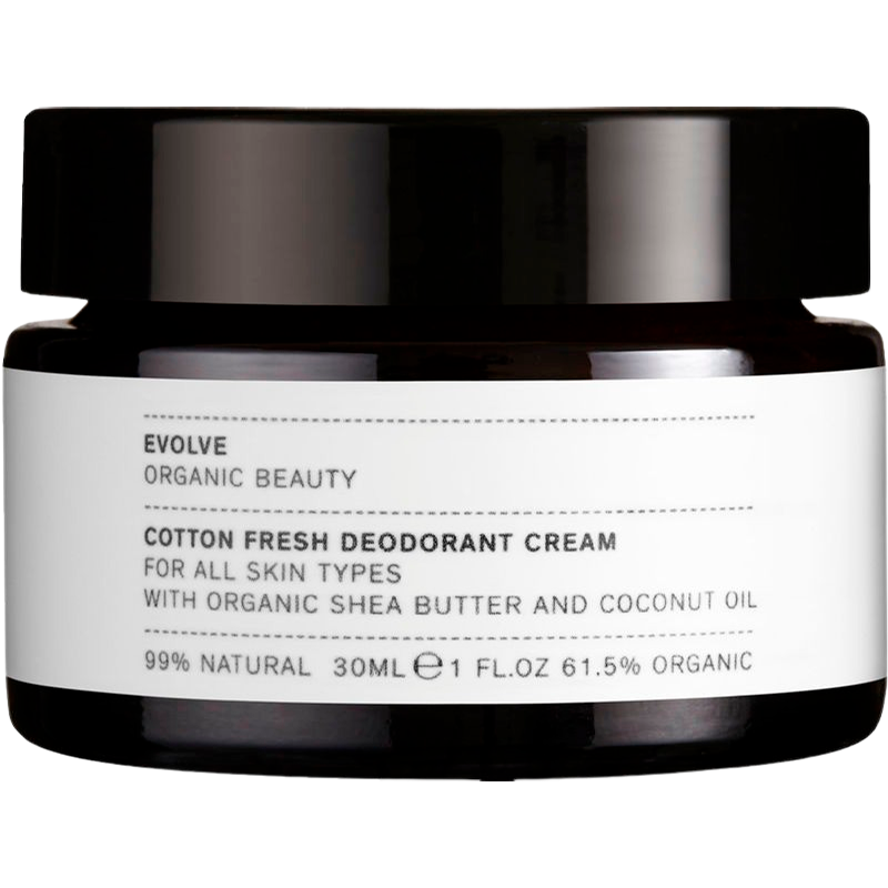 Billede af Evolve Organic Beauty Cotton Fresh Deodorant Cream 30 ml. hos Well.dk