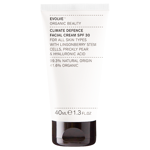 Se Evolve Organic Climate Defence Facial Cream SPF30 (40 ml) hos Well.dk