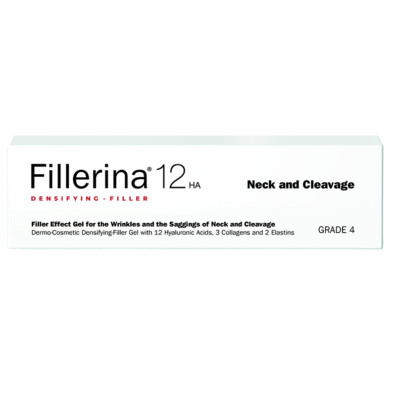 Se Fillerina Specific Zones Neck & Cleavage Filler-Gel Grade 4 (30 ml) hos Well.dk