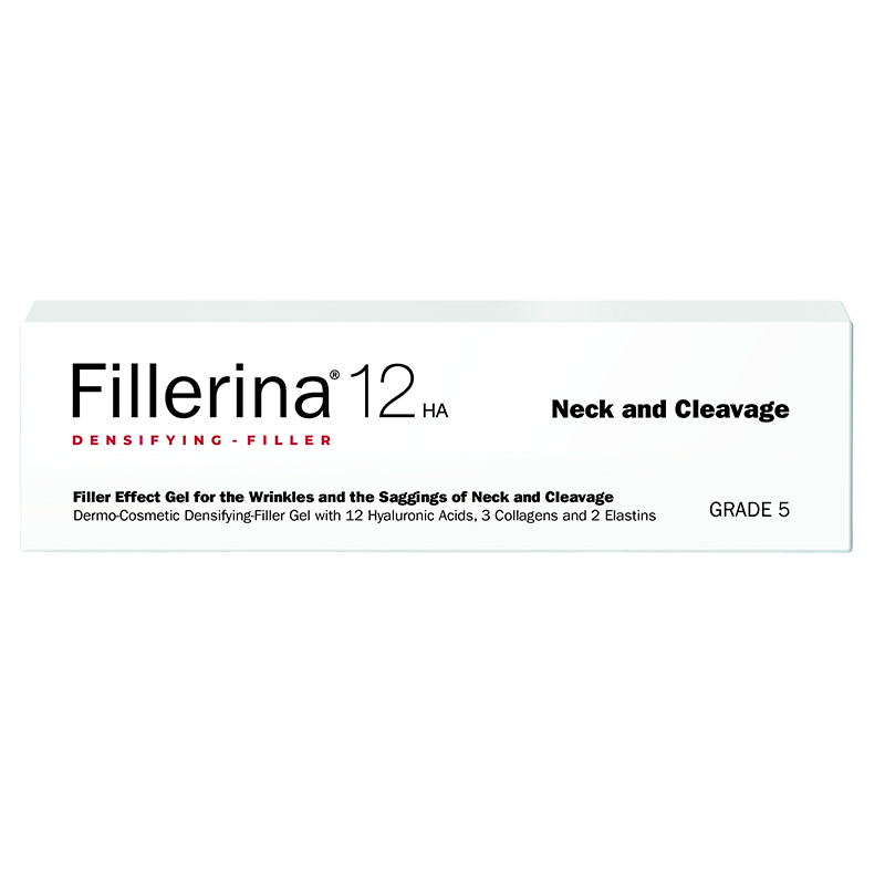 Se Fillerina Specific Zones Neck & Cleavage Filler-Gel Grade 5 (30 ml) hos Well.dk