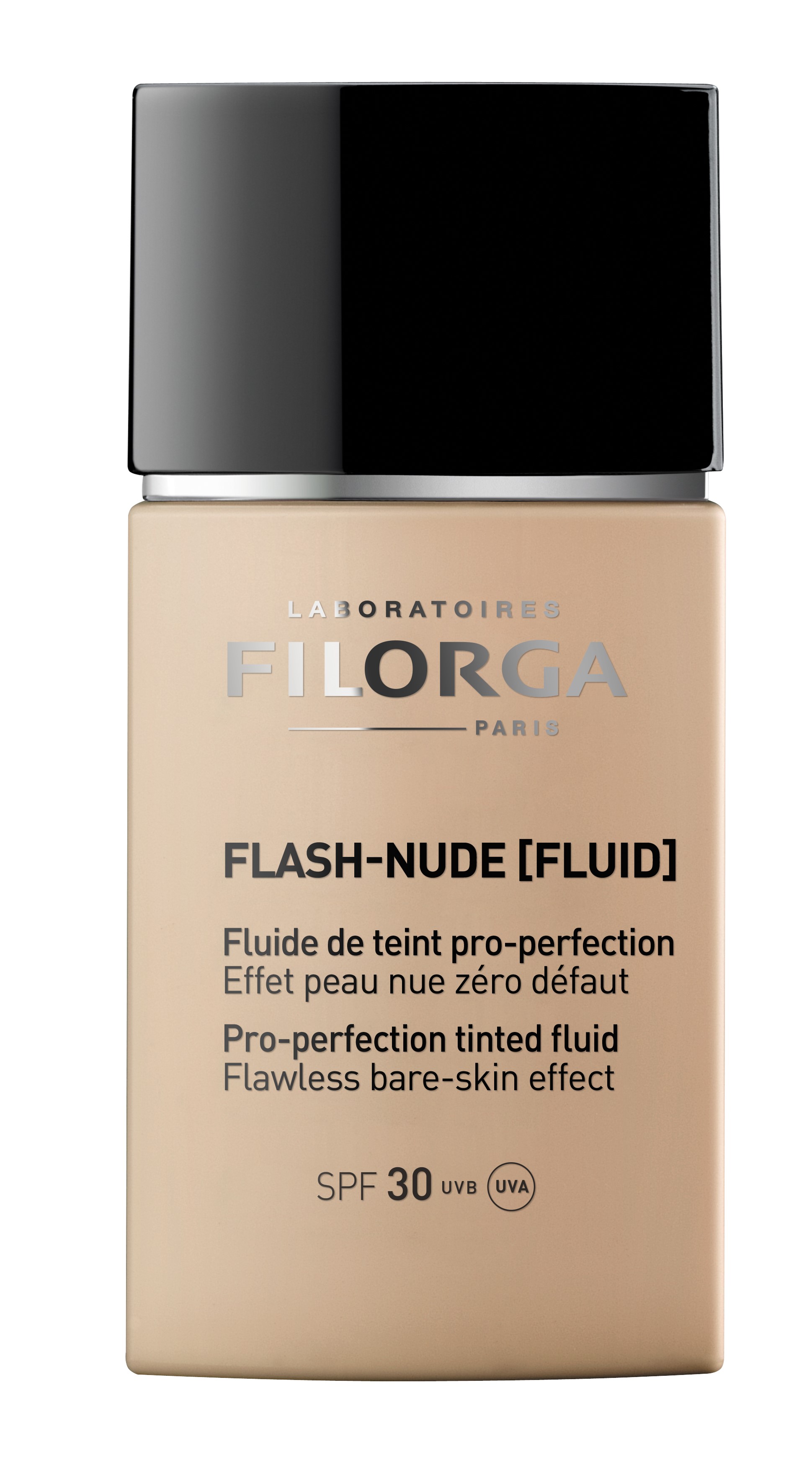 Se Filorga Flash-Nude Fluid SPF 30 Nude Ivory 30 ml. hos Well.dk