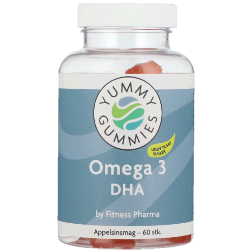 Fitness Pharma Yummy Gummies Omega 3 DHA (60 stk)